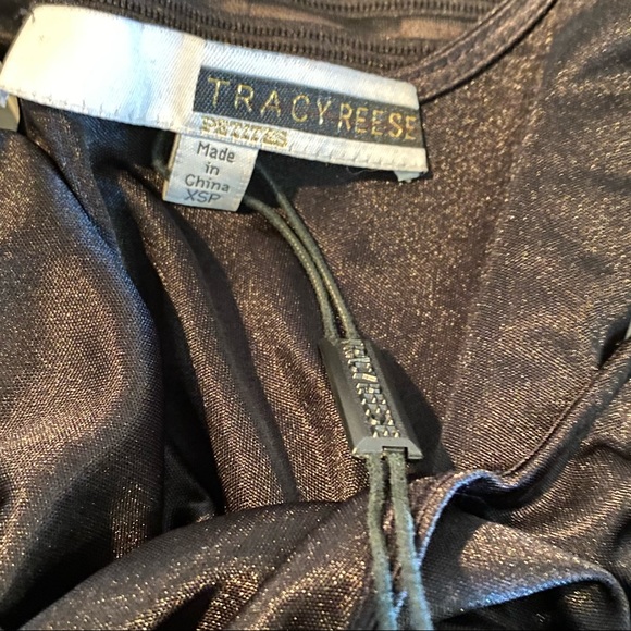 Tracy Reese Savannah Crop Top Black SZ XSP NWOT - Picture 6 of 9